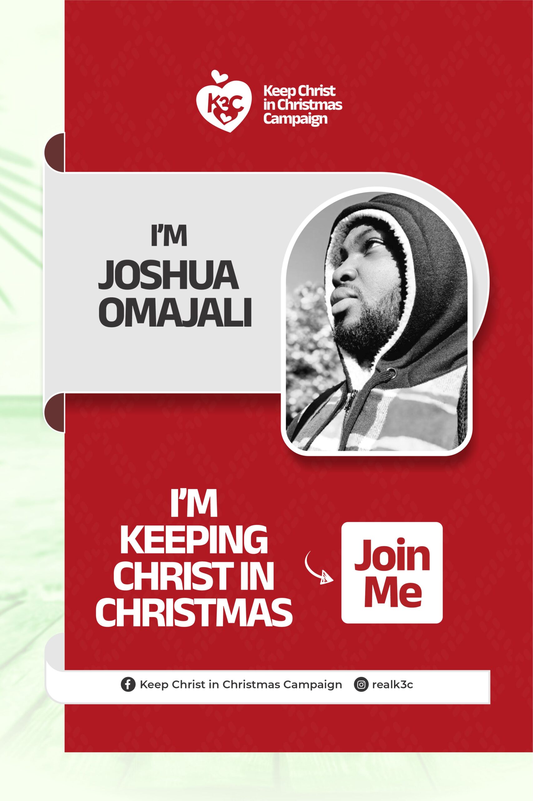 K3C Postcard Josh